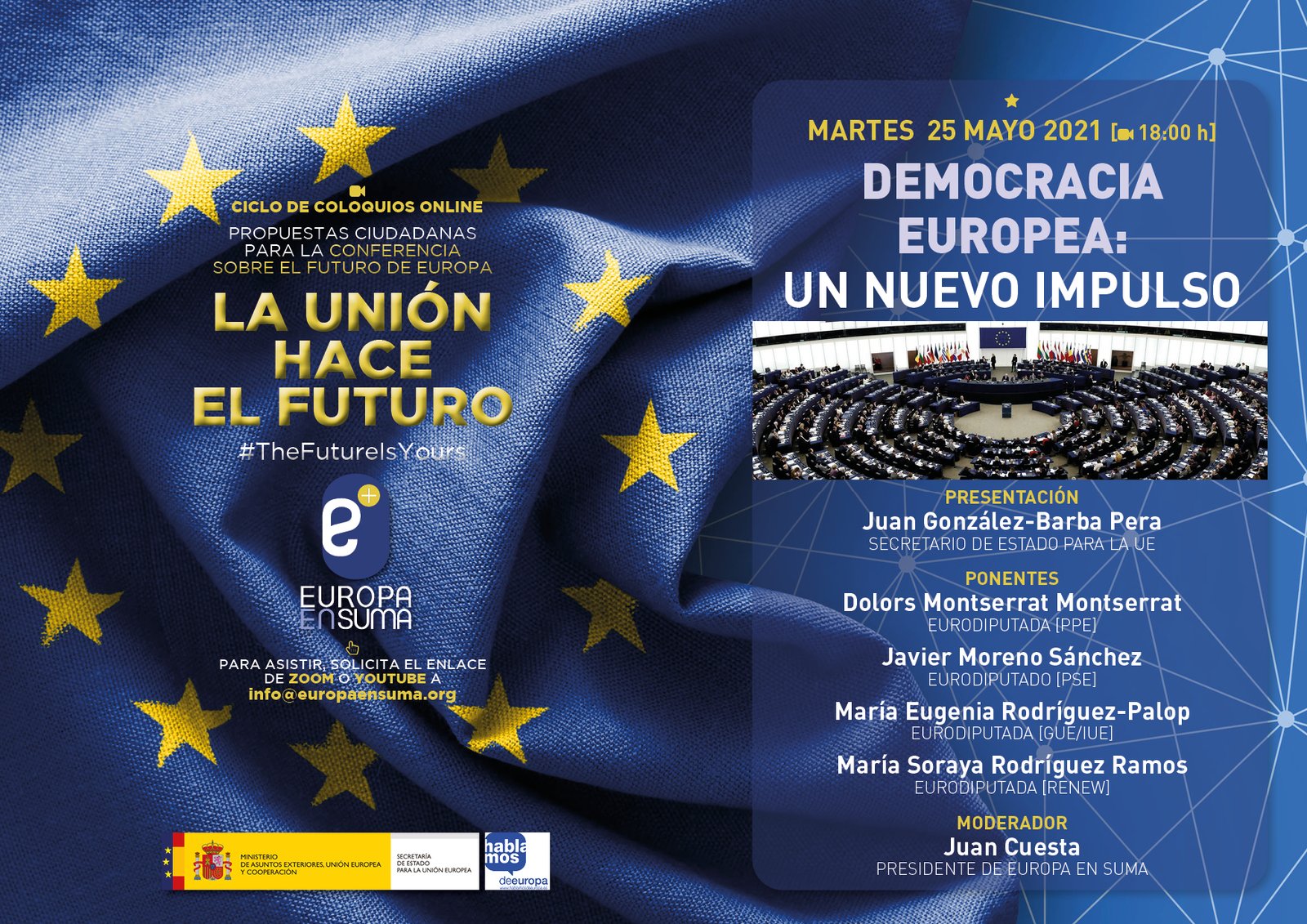 ponentes Europa Digital: Liderar la revolución tecnológica