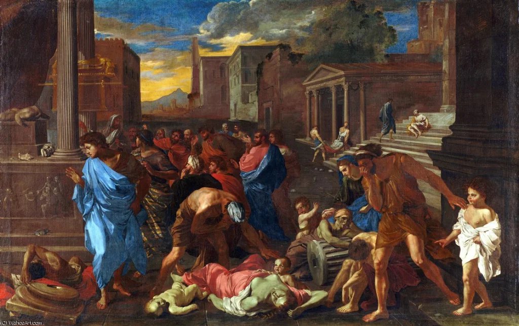 angelocaroselli theplagueatashdodpoussin 1500