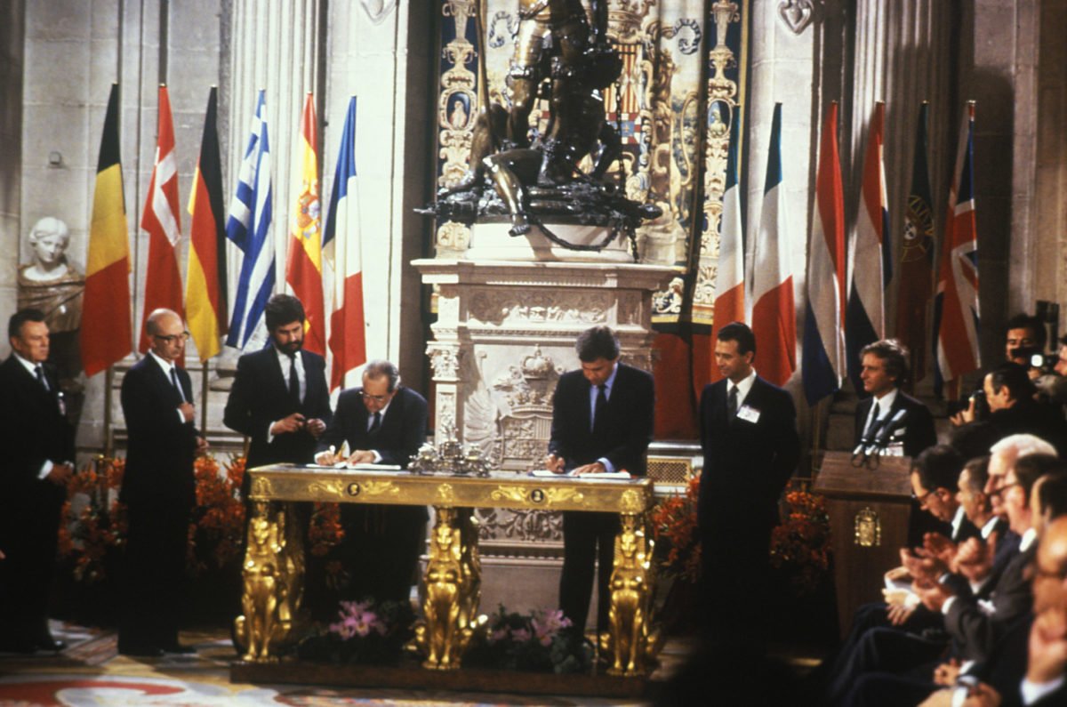 En los 35 años desde que España y Portugal se unieron a la CEE
