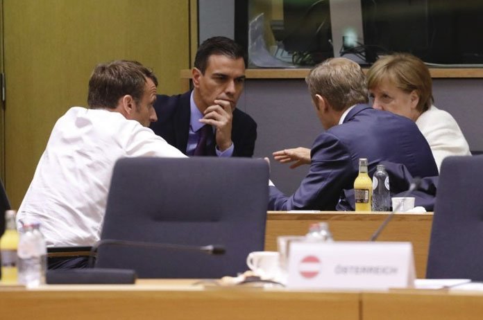 macron sanchez merkel tusk
